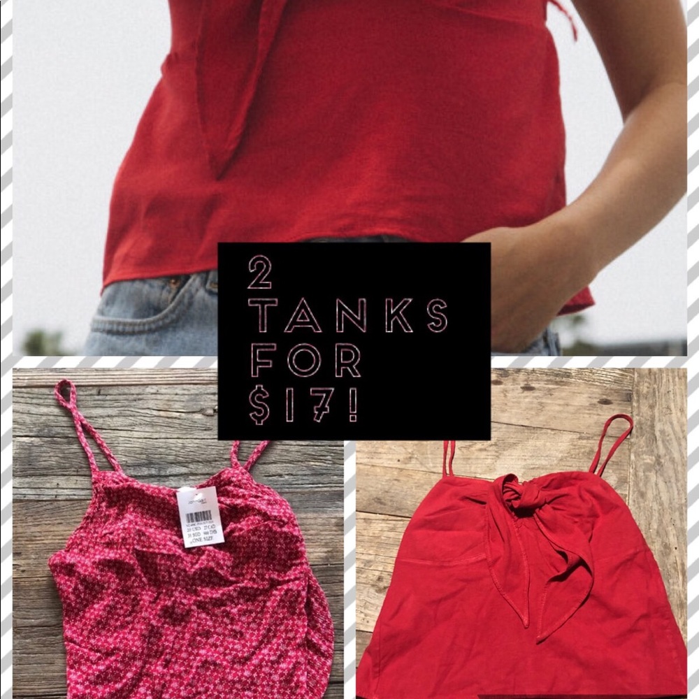 2 Brand New Brandy Melville Tank Tops